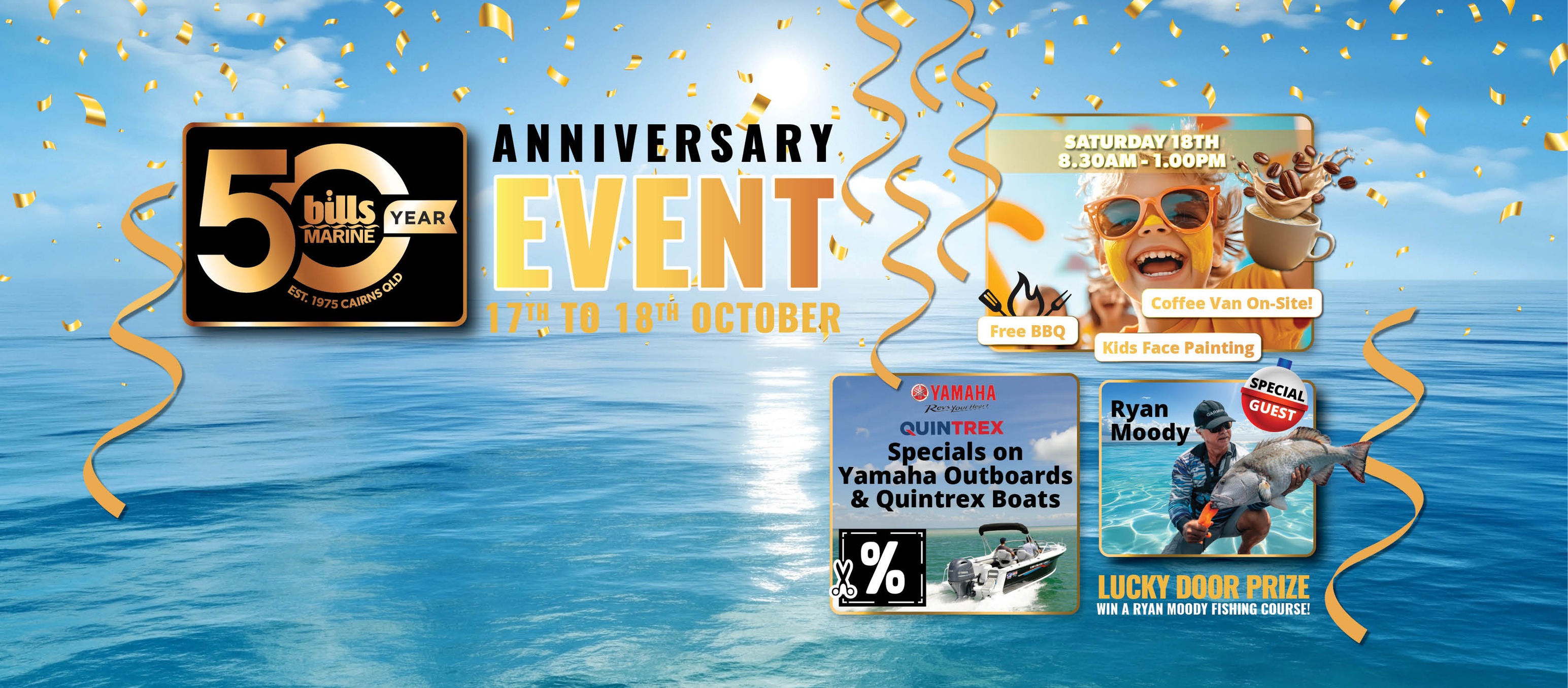 Bills Marine Celebrates 50 Years with a Weekend of Fun, Deals, and Prizes